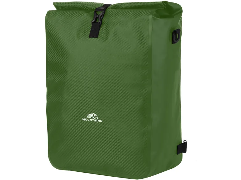 Dutch Mountains 28 liter 3 in 1 enkele fietstas - Green