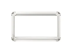 DWS Camping getint klapraam inclusief combirollo - 80 x 40 cm