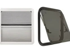 DWS Camping getint klapraam inclusief combirollo - 50 x 50 cm
