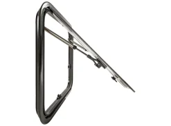 DWS Camping getint klapraam inclusief combirollo - 70 x 45 cm