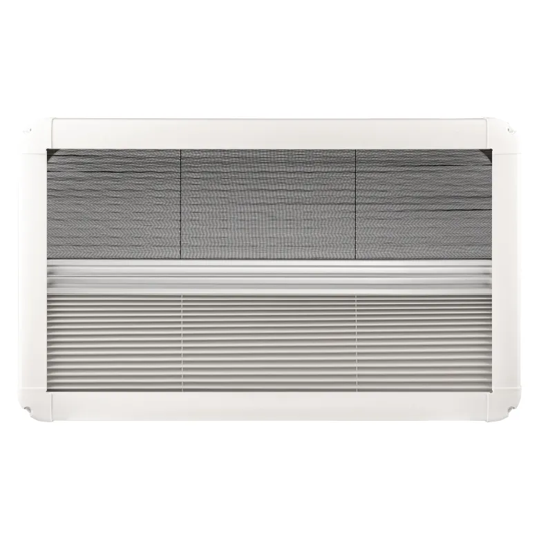 DWS Camping 900 x 450 mm getint klapraam met combihor