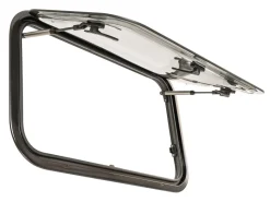 DWS Camping 900 x 450 mm getint klapraam met combihor