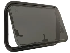 DWS Camping 900 x 450 mm getint klapraam met combihor