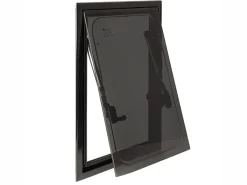 DWS Camping 350 x 500 mm klapraam met combihor - Black