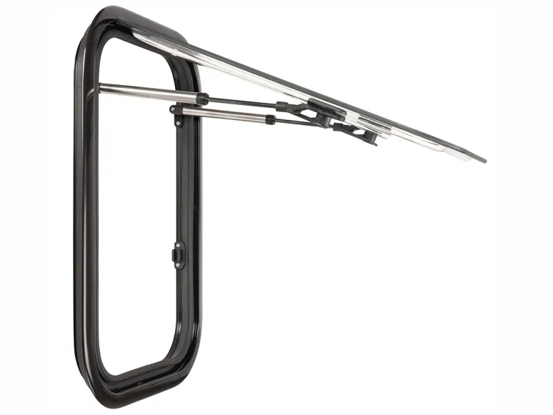 DWS Camping 350 x 500 mm klapraam met combihor - Transparent