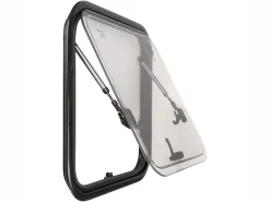 DWS Camping 500 x 500 mm klapraam met combihor - Transparent