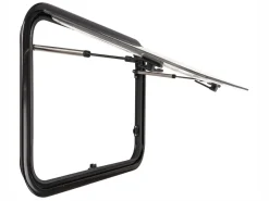 DWS Camping 900 x 450 mm klapraam met combihor - Transparent