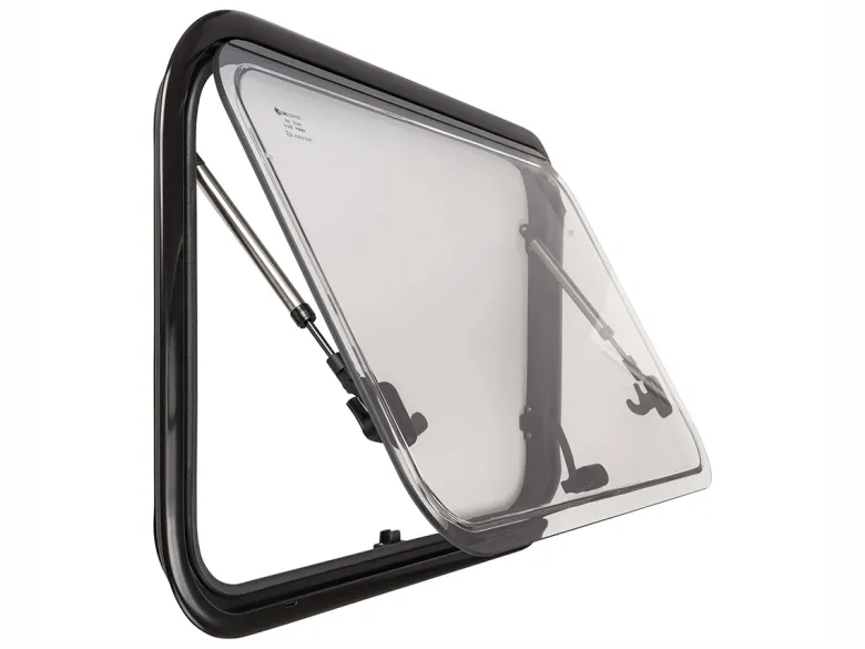 DWS Camping 900 x 450 mm klapraam met combihor - Transparent