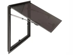 DWS Camping 500 x 500 mm klapraam met combihor - Black