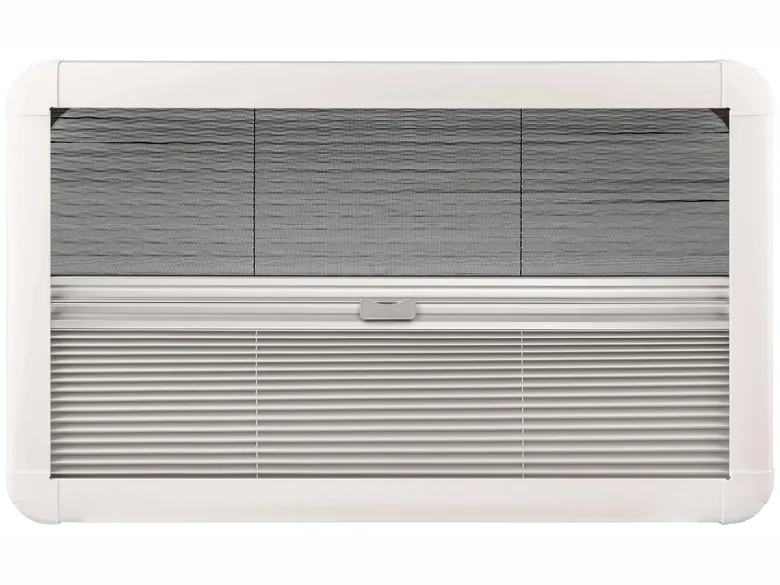DWS Camping 700 x 350 mm klapraam met combihor - Transparent
