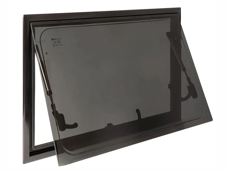 DWS Camping 1000 x 500 mm klapraam met combihor - Black