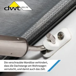DWT Cortina II 220x180cm wintertent - Blue