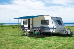 DWT Flora Blue Maat 1 caravanluifel - 200 x 240 cm