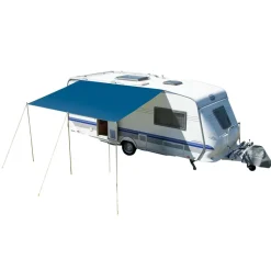 DWT Flora Blue Maat 4 caravanluifel - 350 x 240 cm
