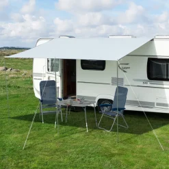 DWT Flora Grey Maat 4 caravanluifel - 350 x 240 cm