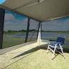 DWT Happy Sun zijwand M zwarte luifelzijwand