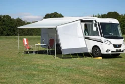 DWT Happy Sun zijwand XL witte luifelzijwand