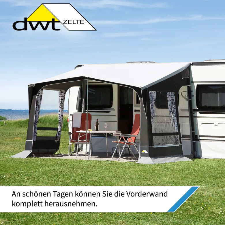 DWT Jazz 450 x 240 cm caravanvoortent - Maat 4