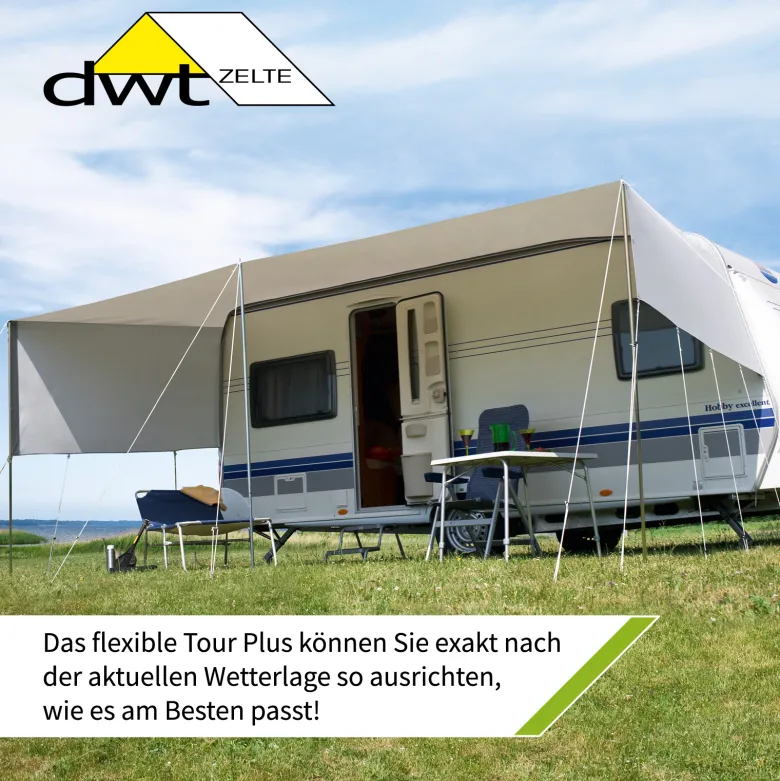 DWT Tour Plus maat 4 schuifluifel - 900x240 cm