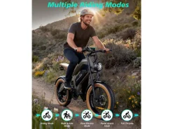 DYU M20 18.2Ah Elektrische fiets - Black