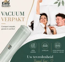 Easy Bedden HR45 Koudschuim matrastopper - 80 x 190 x 9 cm
