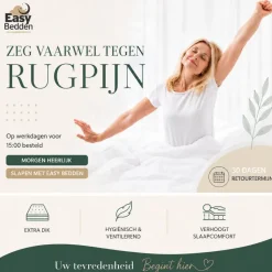 Easy Bedden Koudschuim HR45 matras - 190 x 70 x 20 cm