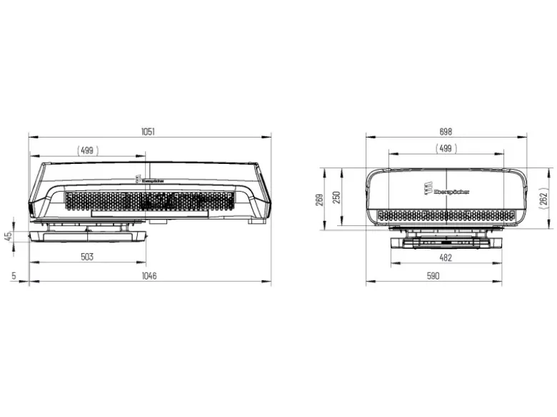 Eberspacher Breezonic Performance HP dakairco - White