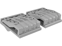 Enduro aluminium montageplaten