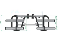 Enduro BS260 fietsendrager - silver