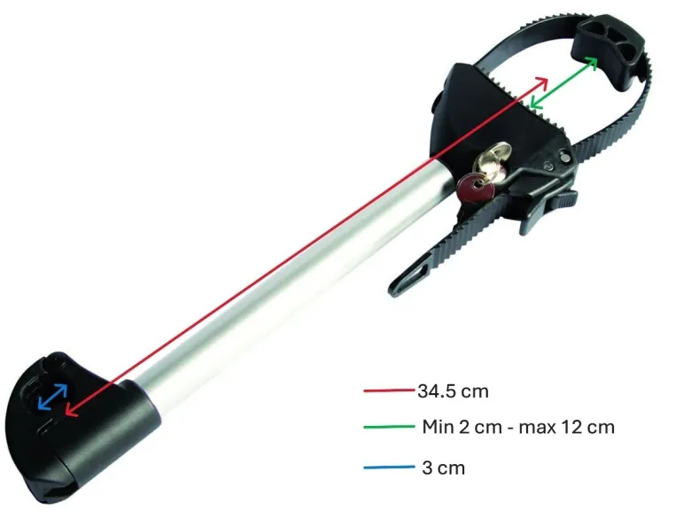 Enduro SD260 framehouder - lang