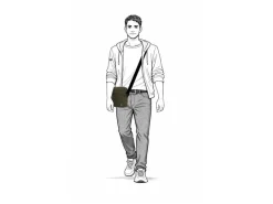 Enrico Benetti Amsterdam crossbody - Olive