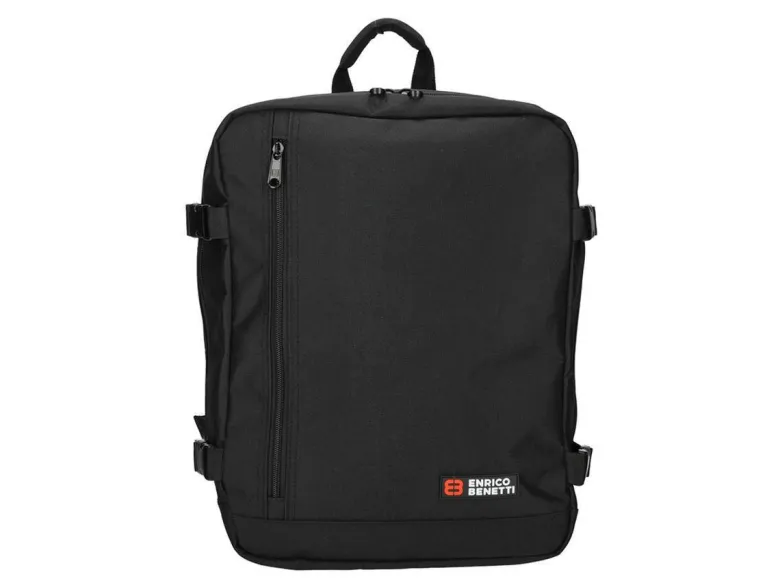 Enrico Benetti Amsterdam 17Inch rugzak - Black