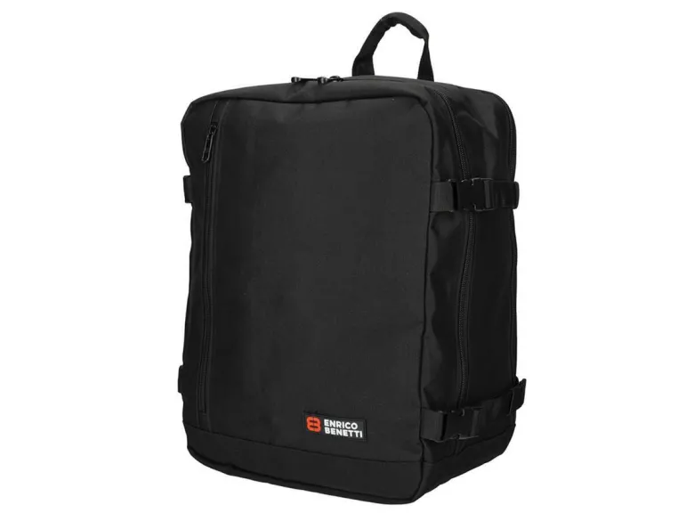 Enrico Benetti Amsterdam 17Inch rugzak - Black