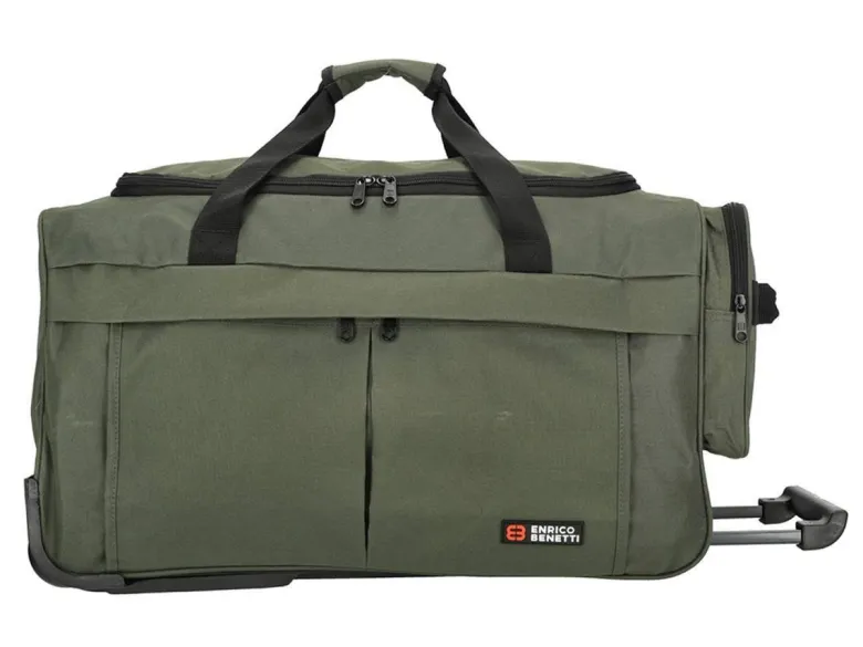 Enrico Benetti Amsterdam 49L wieltas - Olive