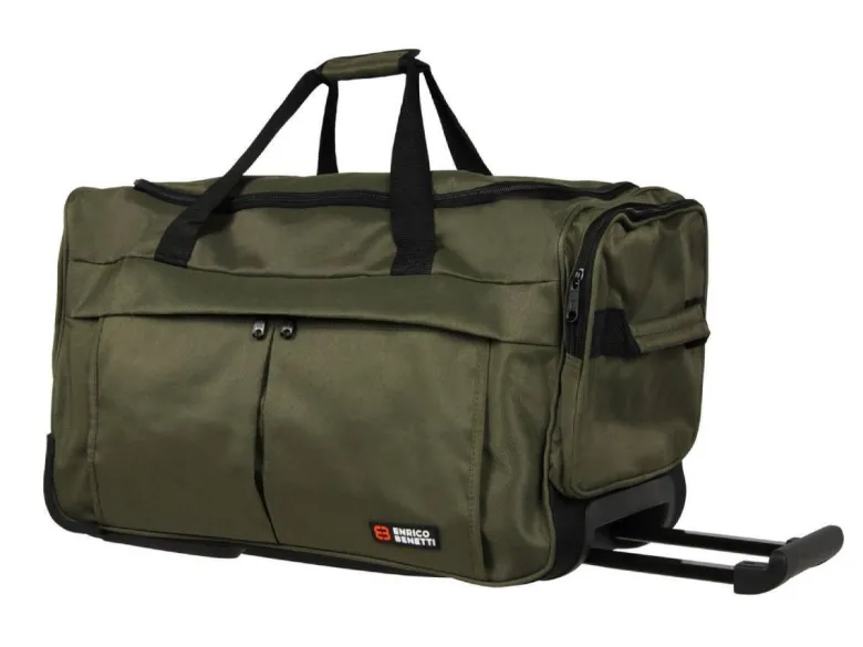 Enrico Benetti Amsterdam 49L wieltas - Olive