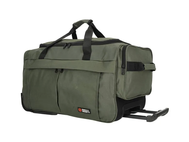 Enrico Benetti Amsterdam 49L wieltas - Olive