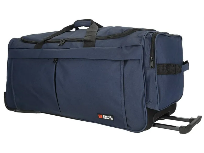 Enrico Benetti Amsterdam 91L wieltas - Navy