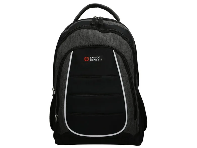 Enrico Benetti Campus tabletvak rugzak - Black