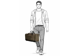 Enrico Benetti Orlando reistas 41L - Olive