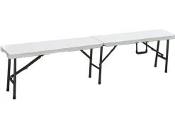 ERRO Tuinbank inklapbaar - 180cm - wit