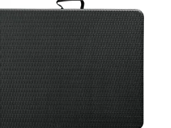 ERRO 180 x 74 cm campingtafel - Wicker look