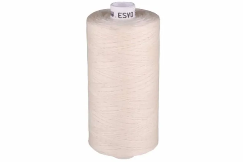 Esvo ecru polyester/katoen dikte 50 tentgaren