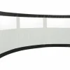 ESVO gebogen Mistral 395 PVC met 3 smalle ramen Windscherm