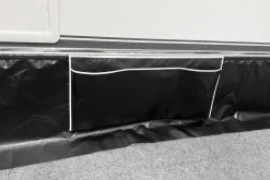 ESVO 12 meter tochtstrook met klittenband en opbergzak - Black