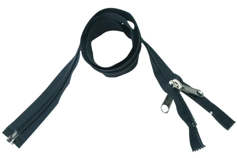 ESVO 10 mm 150 cm donkerblauw deelbare rits