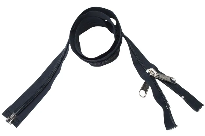 ESVO 10 mm 250 cm donkerblauw deelbare rits
