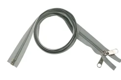 ESVO 10 mm 200 cm lichtgrijs deelbare rits