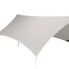 ESVO 340 polyester silver metallic tarp