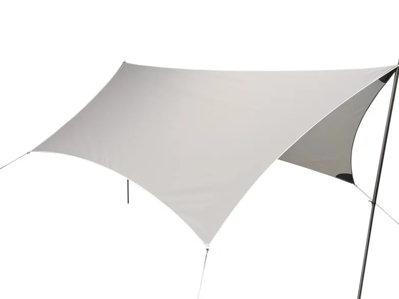 ESVO 340 polyester silver metallic tarp