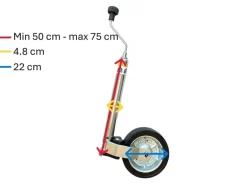 E-Trailer E-Load neuswiel kogeldrukmeter met weegfunctie